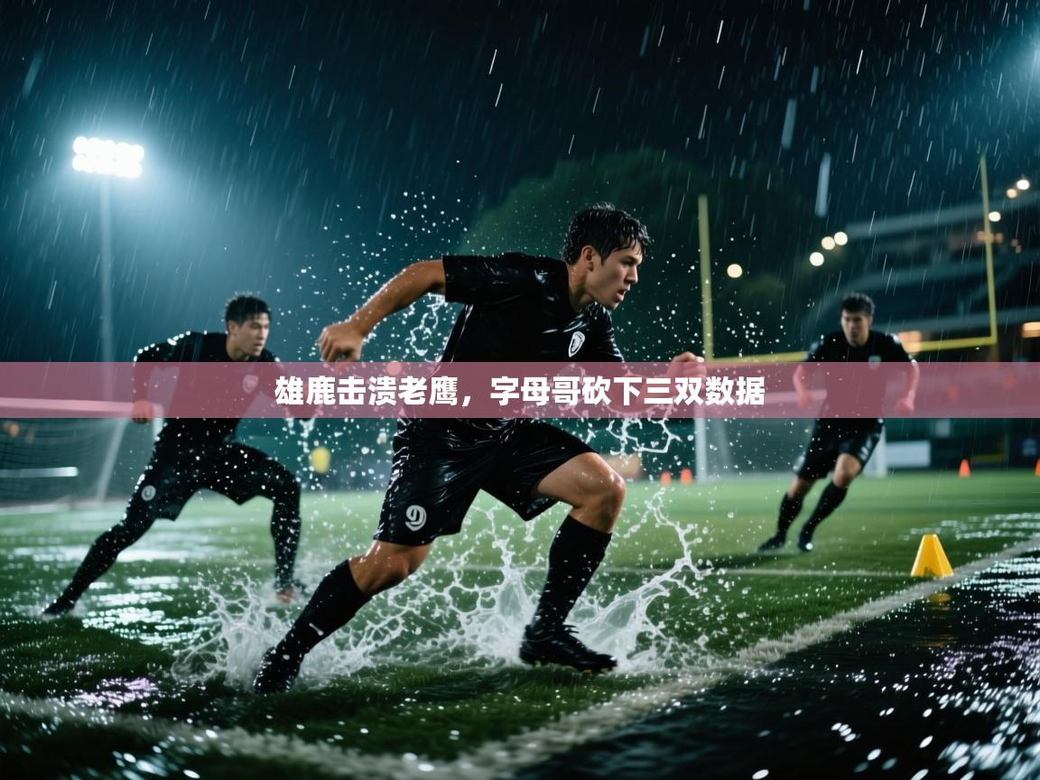 爱游戏体育-雄鹿击溃老鹰，字母哥砍下三双数据  第1张